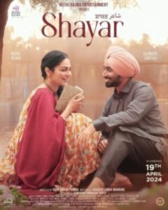 Shayar (2024) Punjabi ORG Full Movie HDRip | 1080p | 720p | 480p | ESubs | Moviesflix